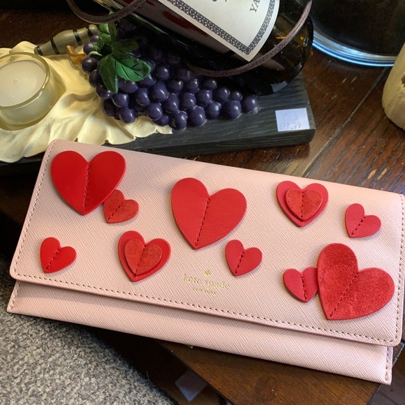 Authentic Kate Spade Crossgrain leather ❤️ wallet - Picture 2 of 8